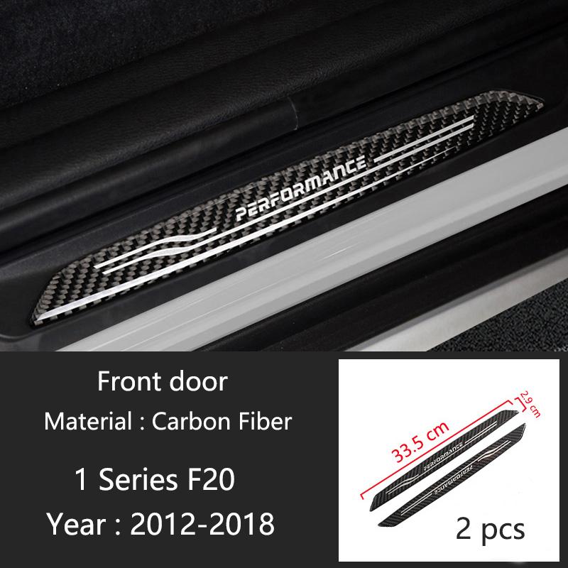 Accessories For BMW 1 3 4 5 Series F10 F20 F30 F34 X1 X3 X5 X6 Welcome pedal Door Sill Scuff Plate Guards Protector Cover strips