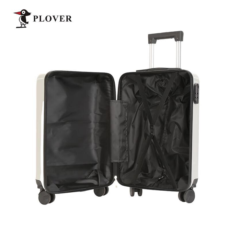 PLOVER 20-inch ABS Zipper Carry-On Luggage