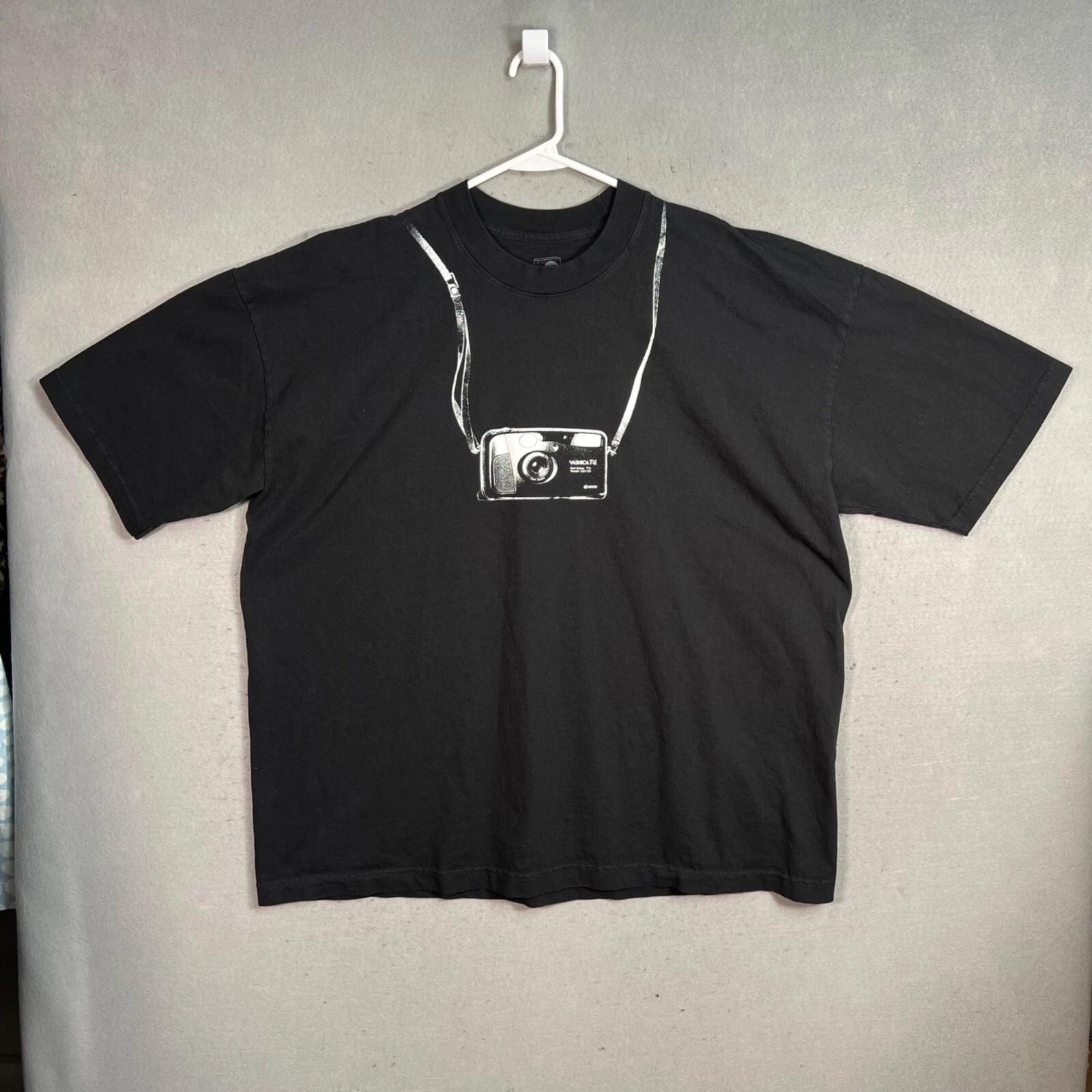 

BSTOW Official Carnival Photographer Graphic T-Shirt XXL Black Mens 4XL