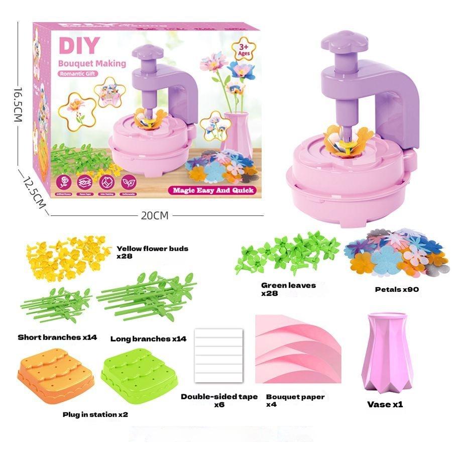 

Машина для тиснения для букета из цветов своими руками - Подарок для поделок родителя и ребенка