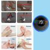EMS Foot Massager Electric Massage Mat with USB Charging Foot Relaxation Pads with 8 Modes 19 Levels Feet Muscle Stimula Practical Use