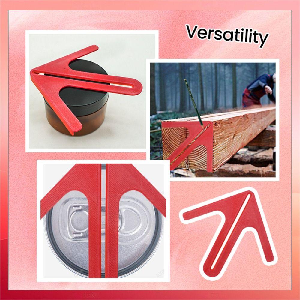 Recyclable Plastic Center Finder Tool Portable Design Compact Size Milling Machine Center Gauge Safe Materials Manual Operation