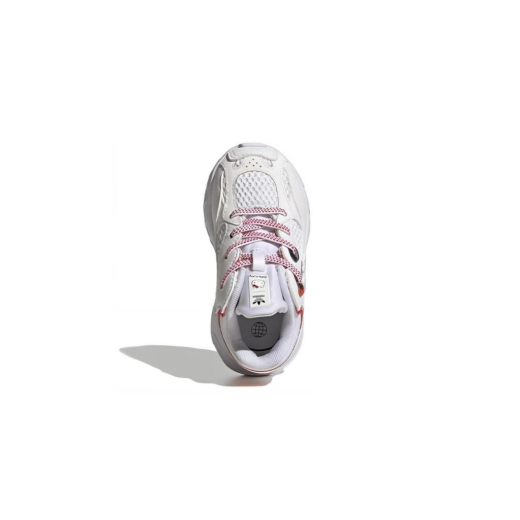 Hello Kitty x adidas Astir I Weiß Lebhaftes Rot Babysneakers Wolkenweiß Kernschwarz GX1912