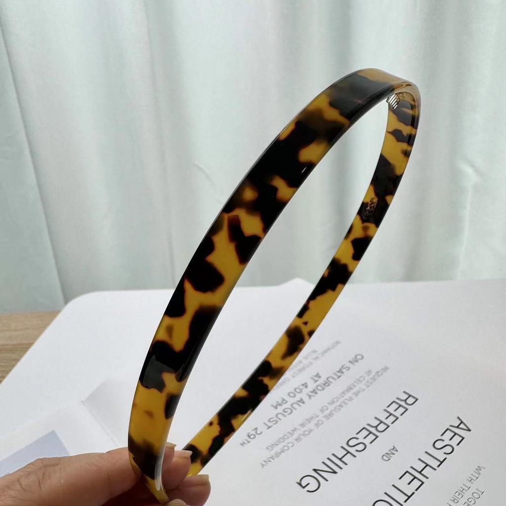 Acetate Hairbands for Girls and Women Hair Band Elegant French Style Hairhoops