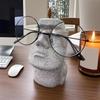 Glasses Display Stand Easter Island Moai Head Statue Eyeglass Holder Sunglasses Organizer for Table