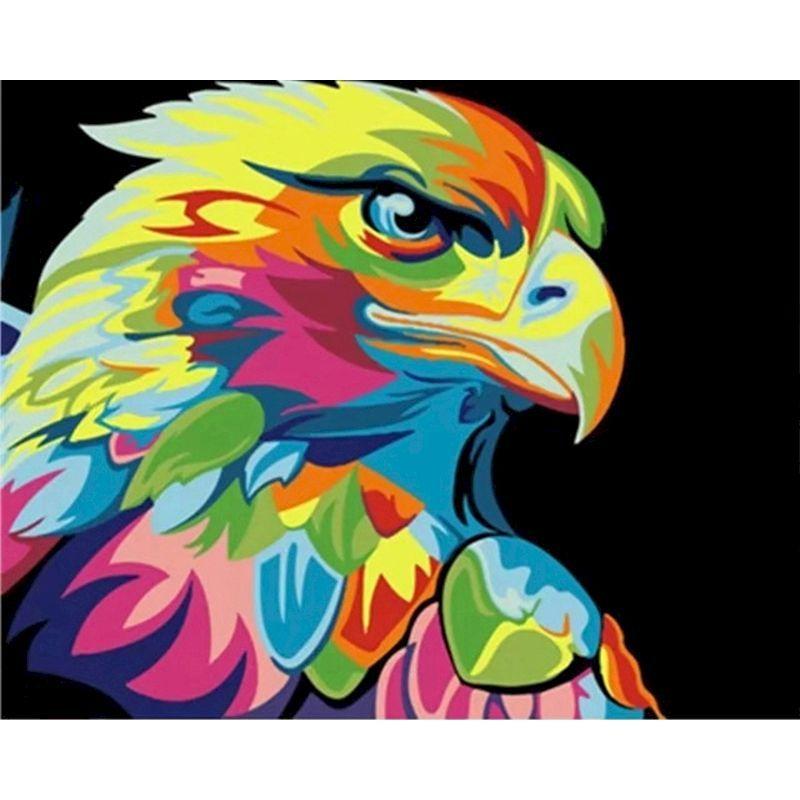 5D DIY Diamond Painting Animals Cross Stitch Full Round Drill Painting Embroidery Craft Art Home Decoration