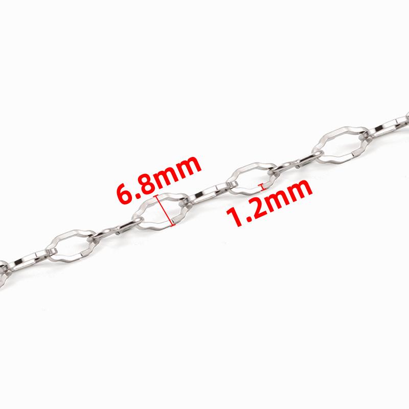 Manufacturer Supplied Special Stainless Steel Handmade Chain for Necklace Bracelet DIY Jewelry Findings & Jewelry Making Stainless Steel