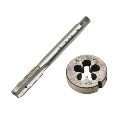 1 Set 8V1-32 Right-hand V-tire Valve Mouth Thread Straight Groove Tap & Die Tool Accessories Woodworking Tools Lixadeira Drill