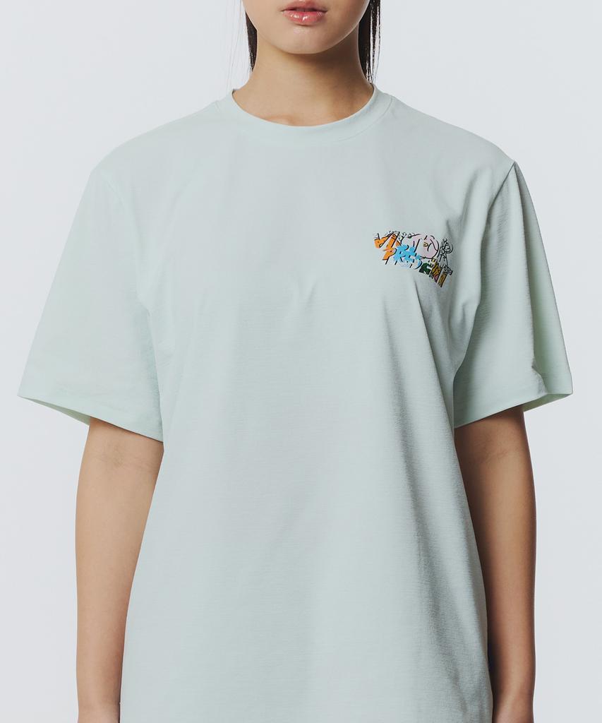 Bigteo Hide&Friends Badminton Unisex Oversized T-Shirt (Vt26Ato210U)