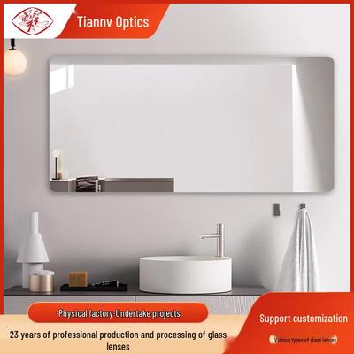 Rahmenloser Wandmontierter Badezimmer- & Schminkspiegel