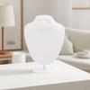Velvet Necklace Display Stand Set - Jewelry Mannequin for Pendants