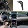 For Toyota RAV4 2006-2012 Wood Grain Black Console Gear Shift Knob Cover Trim