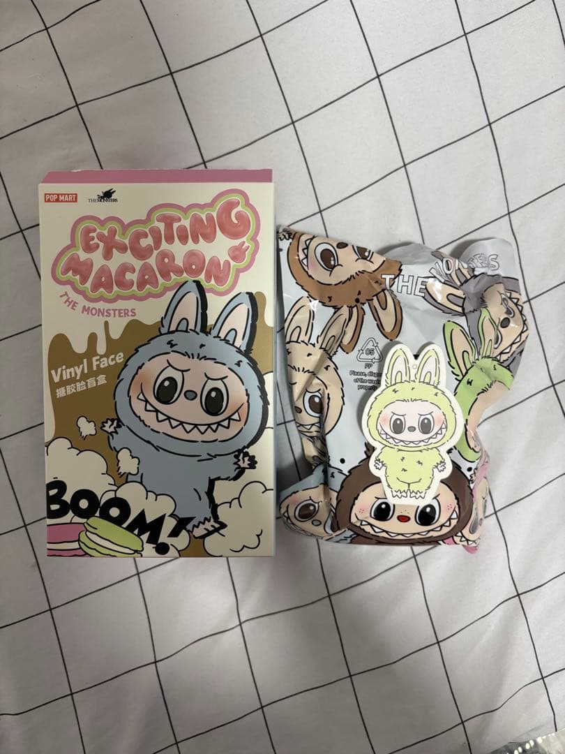 

[Б/У] popmart lovebu восхитительный макарон Зеленый виноград