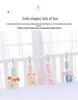 Happy Monkey Baby Stroller Wind Chime Toy: Soothing Rattle for Infants and Toddlers