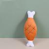Bite-resistant Sounding Pet Toys Dog Plush Sounding Toys Double Bone Chicken Leg Plush Toys Interactive Training Pet Supplies