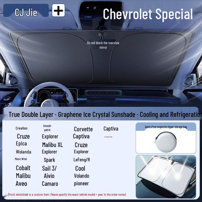 Car Windshield Sunshade Umbrella - Heat and Sun Blocker Visor Cover