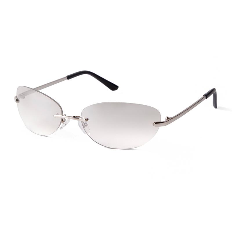 Y2K Oval Sunglasses for Women Men Futurist Frameless Sun Glasses Cycling Sports Glasses S8765
