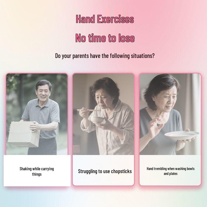 Grip Strength Ring: Finger and Hand Exercise & Relaxation Tool for Elderly