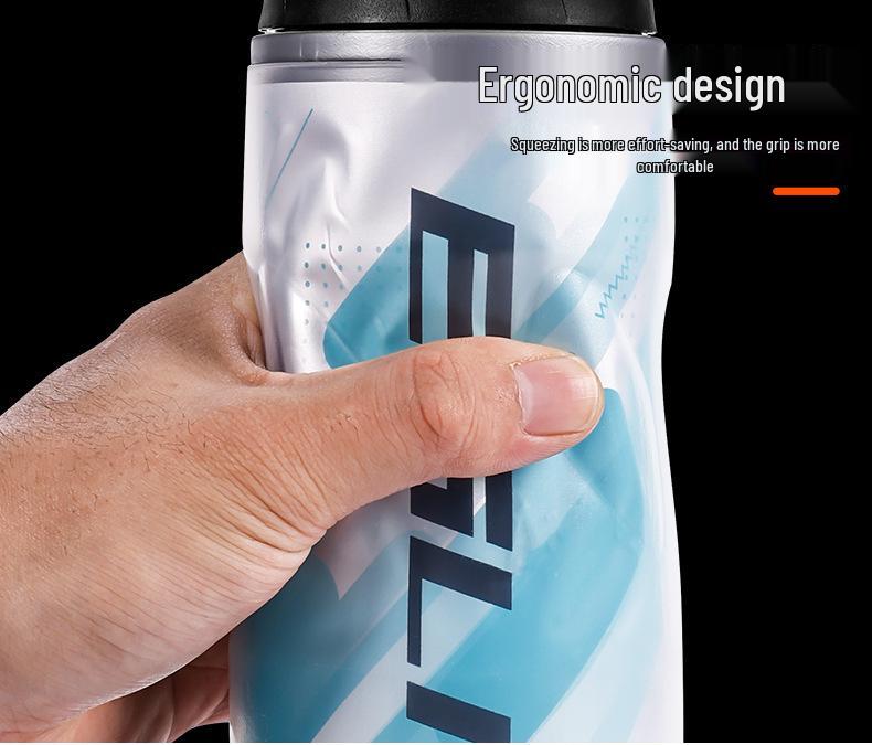 ESLNF Isolierte Trinkflasche für Radfahrer mit großem Fassungsvermögen - Tragbar und perfekt für Rennrad & Fitness