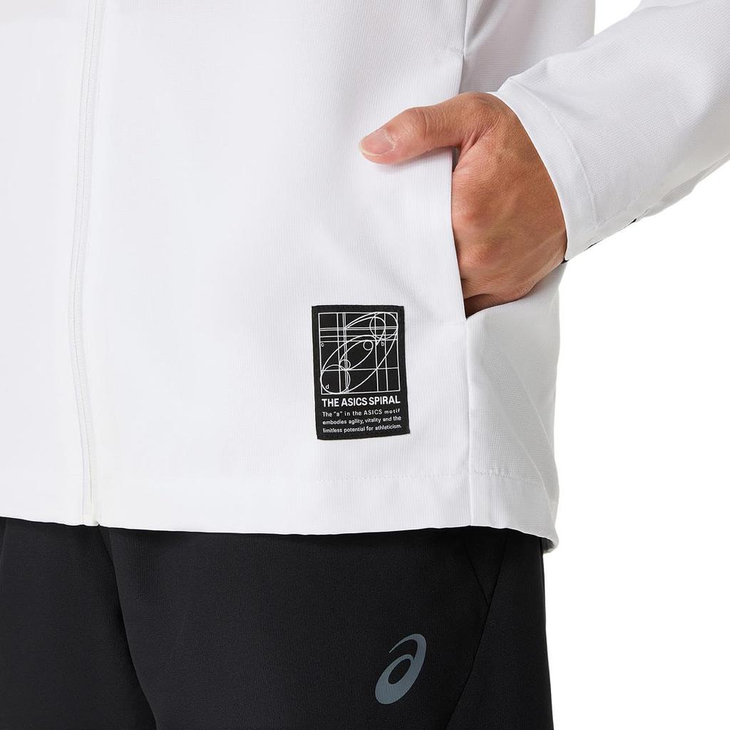 Training Wear Dry Actimotion Cross Jacket 2031E981 Unisex Adult 100 3XL [ASICS] (Brilliant White)
