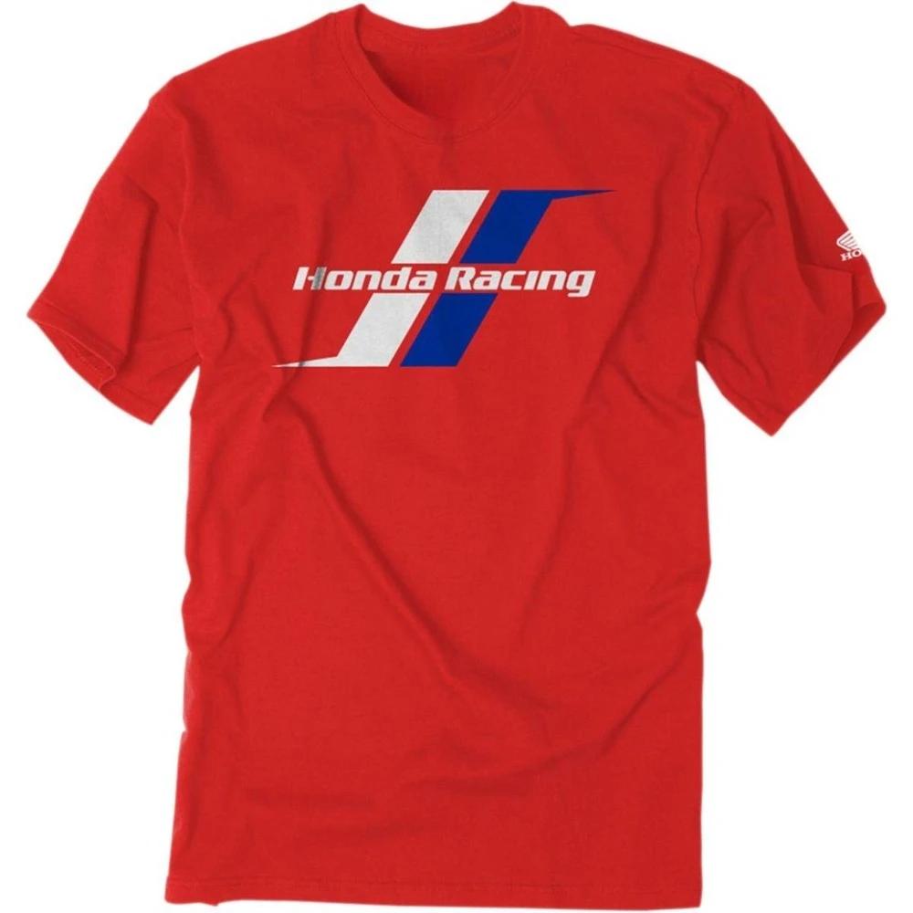 Urban Pulse Clothing Honda Zomer Heet 2026 Hoge Kwaliteit Trendy Merk Mode Honda Racing Kleding Heren Gedrukt Los Ademend Huidvriendelijk Top XXL blauw