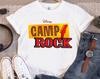 Disney Channel Camp Rock Logo Unisex Adult Kid 100% Cotton T-shirt Mens Tees Top  513211