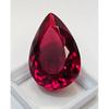 Natural Red Ruby Pear Cut 60 Ct Stunning Certified Loose Gemstone