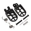 Motocross Footrest Footpegs Foot Pedal Aluminum Parts For Honda CR 80 85 CRF1000L 2016 2017 XR250 400 650 KLX 250 250R KLR650