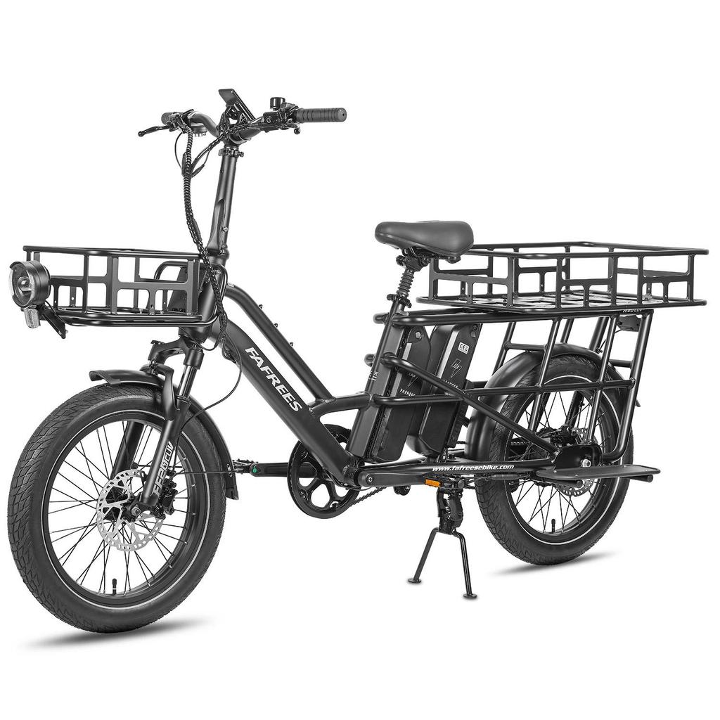 Fafrees FF20 CUV Electric Cargo Bike 250W with48V 12Ah Dual Batteries 20inch