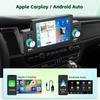 Autoradio 1 din - hikity - carplay android auto - écran tactile 5 pouces - bluetooth - microphone intégré