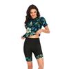 Split Short-sleeved Surf Suit Sunscreen Swimsuit Wetsuit Sexy Fashion Swimsuit