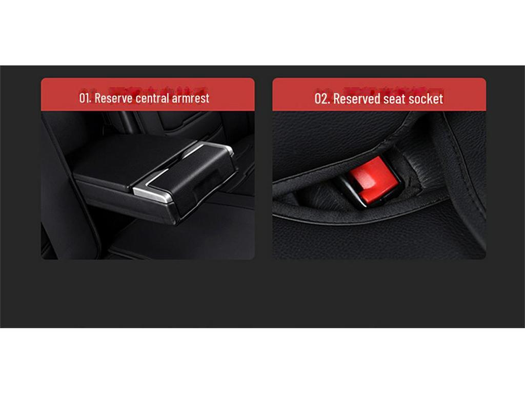 2024 All-Inclusive Full Leather Universal Car Seat Cushion for All Seasons