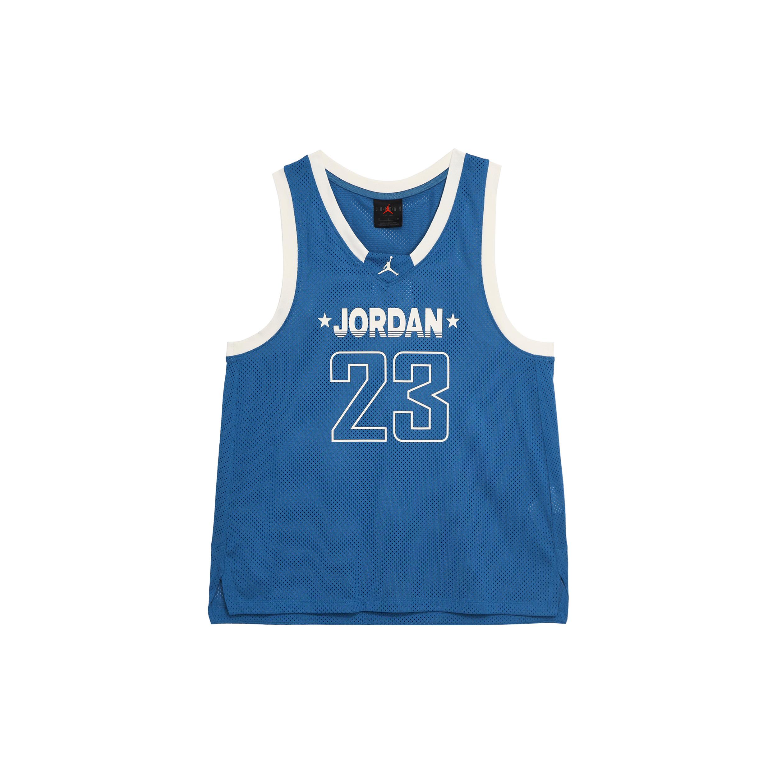 

New Jordan Tank Top Women s Industrial Blue/Sail White/Sail White FN6688-457 M