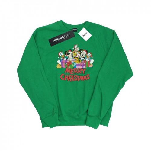 Disney Womens/Ladies Mickey Mouse And Friends Christmas Sweatshirt
