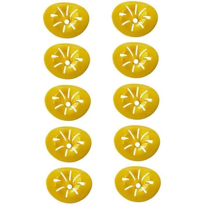 

Piège De Guêpe Catcher D abeilles Pièges Hornets Catcher De Bouteille Piège En Entonnoir Jaune Pour Les Abeilles Hornet , 10 Pcs