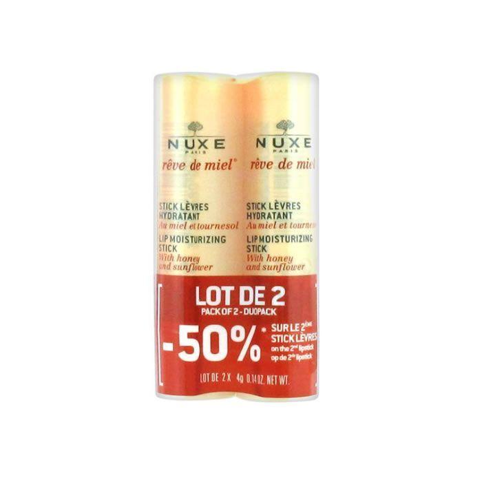 

Nuxe Reve De Miel Lip Moisturizing Stick 2x4g