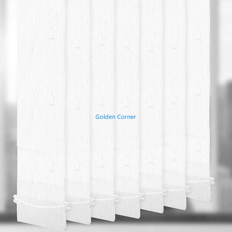 E15D Plastic Base Plate 127mm Set of 10 Portable Vertical Blind Bottom Weights Slats