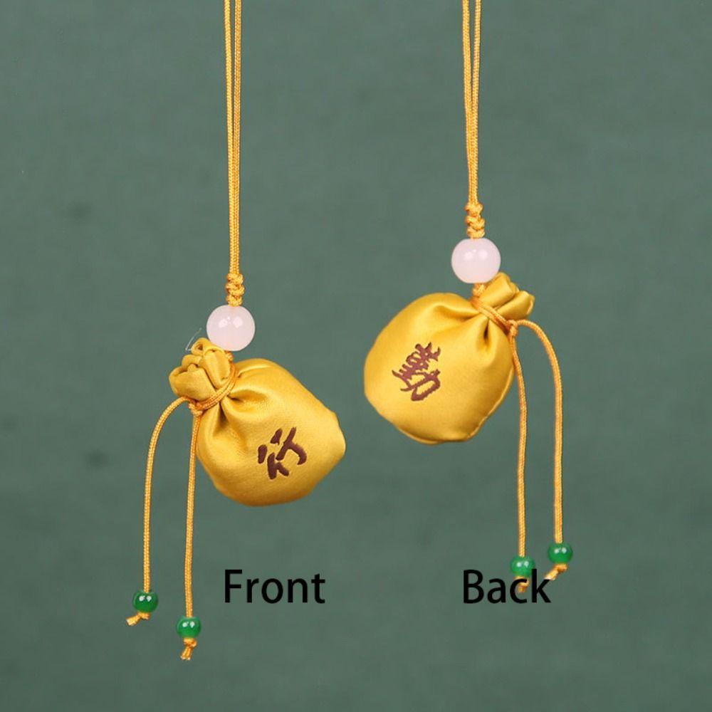for Filled Fragrant Herbs Chinese Style Sachet Printing Tassel Small Pouch  Ladies