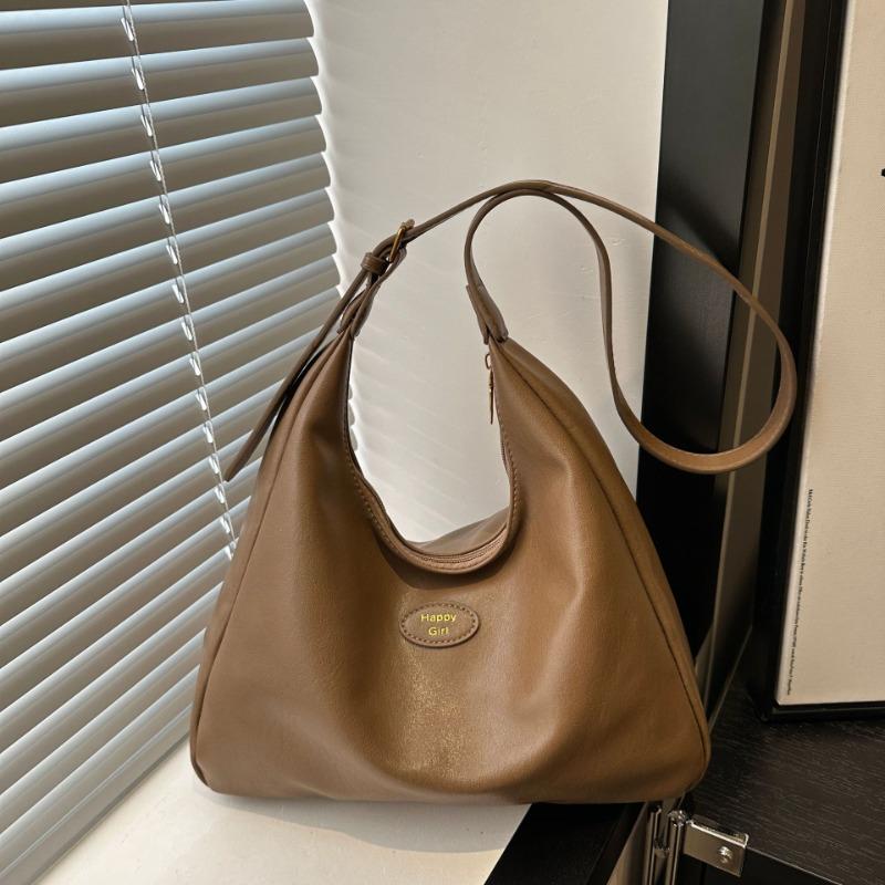 

Сумка большой вместимости женская осенне-зимняя универсальная новая простая повседневная на плечо, сумка-мессенджер, сумка-тоут для поездок на работу хаки