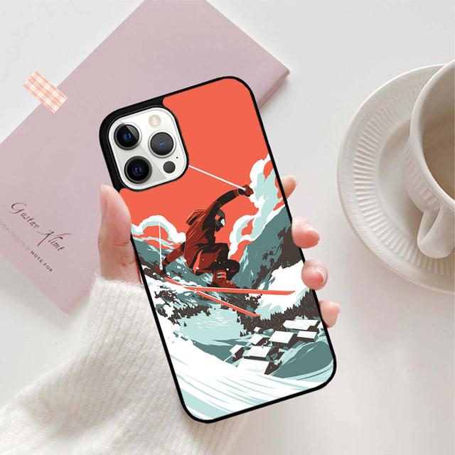 Ski Neige Snowboard Phone Case For iPhone 17 Air 15 16 16e 11 12 13 14 Pro Max Cover For iPhone 17 Air Max Plus coque Fundas