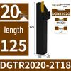 CNC Grooving Tool Holder: DGTR/DGTL Sizes 1616, 2020, 2525 for 2T/3T/20/22