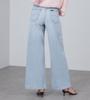 Lee STANDARD WARDROBE denim pants wide spring/summer ladies light blue