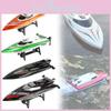 Rc Plastic Speedboat Toys Water Surface Maneuverability Children Festival Gifts