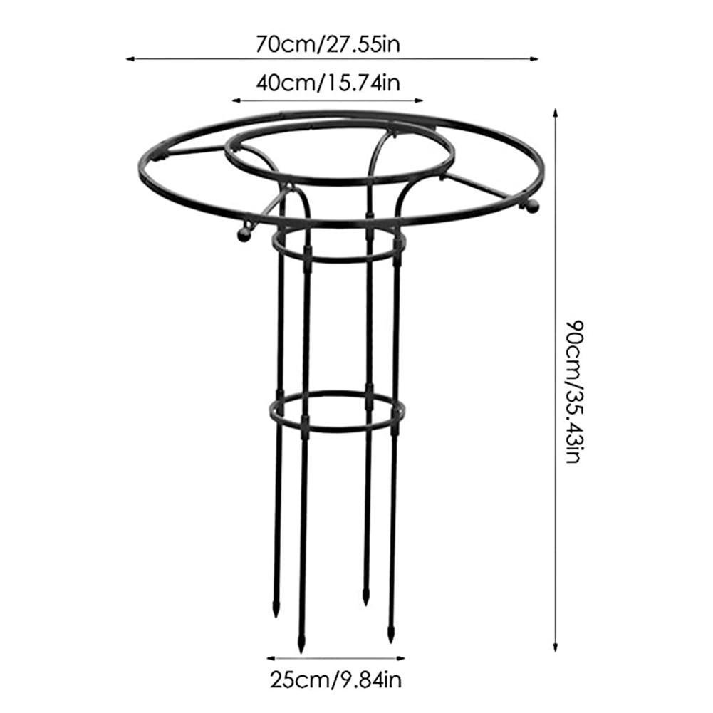 Horticultural Plant Climbing Vine Frame Garden Plant Trellis / Umbrella-Style Plant Stand