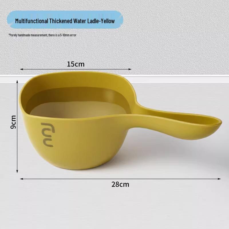 Large Long-Handled Water and Soup Ladle for Kitchen and Bath