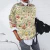 2024 Women's Color Block Round Neck Loose Knit Pullover Sweater