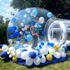 10FT/3m PVC de Calitate Comercială Casă cu Bule de Exterior Transparent Gonflabil Cupolă de Cristal Cort cu Bule Cort Casă cu Bule Gonflabil