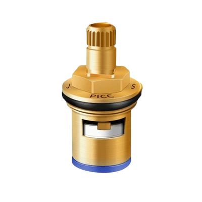 Brass Material Faucet Valve Core Hot and Cold Ceramic Valve Faucet Cartridge Durable Copper Construction Faucet Inner Valve