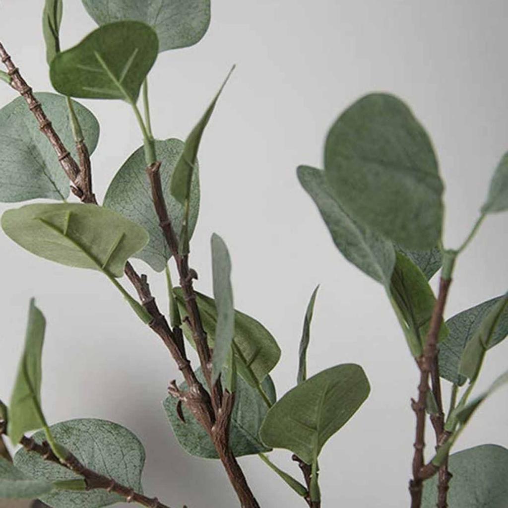 3PCS Artificial Eucalyptu Leaf Sprays Green For Party Home Wedding Decor