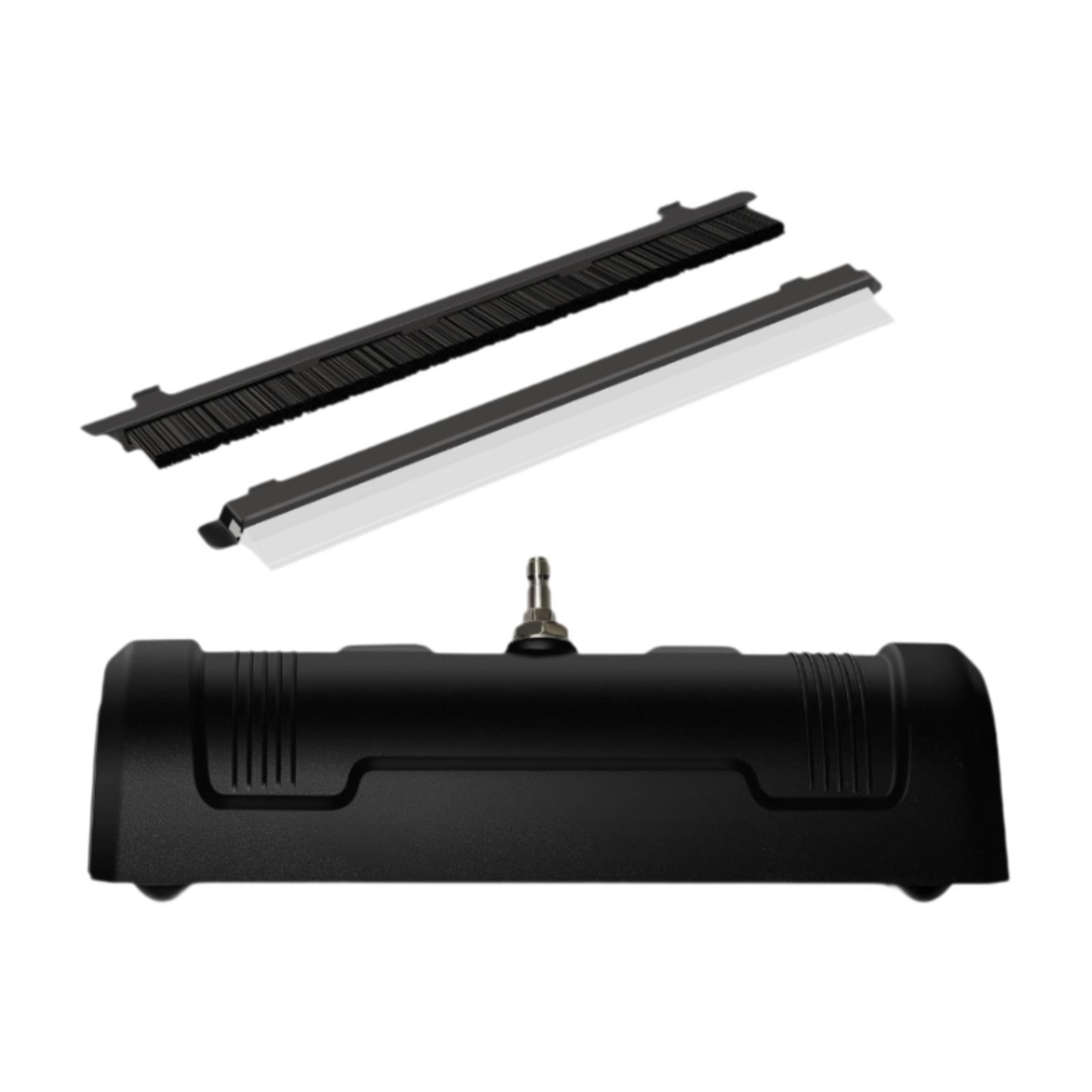 

Portable High Pressure Washer Cleaner Attachment with Splash Guard and Integrated Brush for Household Driveway and Deck чорний